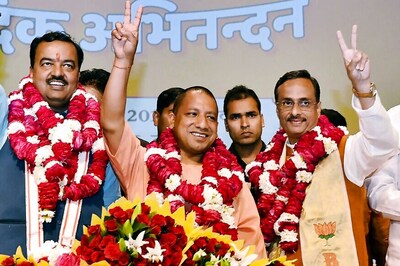 UP Cabinet Announcement: UP CM Adityanath Keeps Home, PWD for Maurya, Dinesh Gets Education