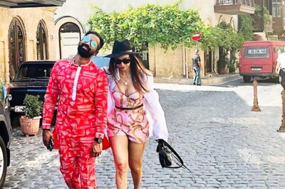 Malaika Arora Radiates Barbie Vibes in Printed Co-ord Set