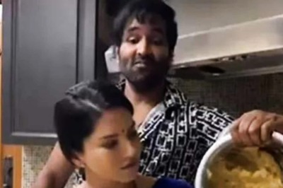 Watch: Sunny Leone Cooks This Special Dish With Vishnu Manchu in Kitchen