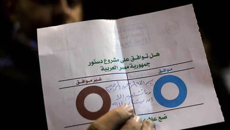 Egypt: Draft charter gets 'yes' majority in vote