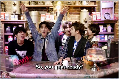 Watch How BTS Surprised its Fans on the Sets of Friends in This Pre-Covid Memory