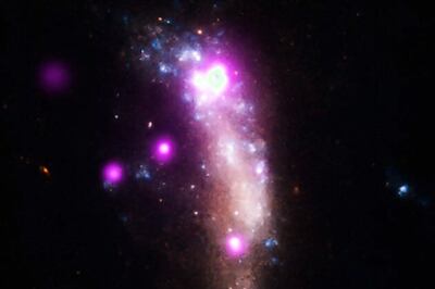 Radio waves from black hole detected