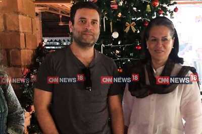 Rahul Spends New Year With Mother Sonia Gandhi in Goa