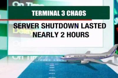 Chaos at Delhi airport after systems collapse