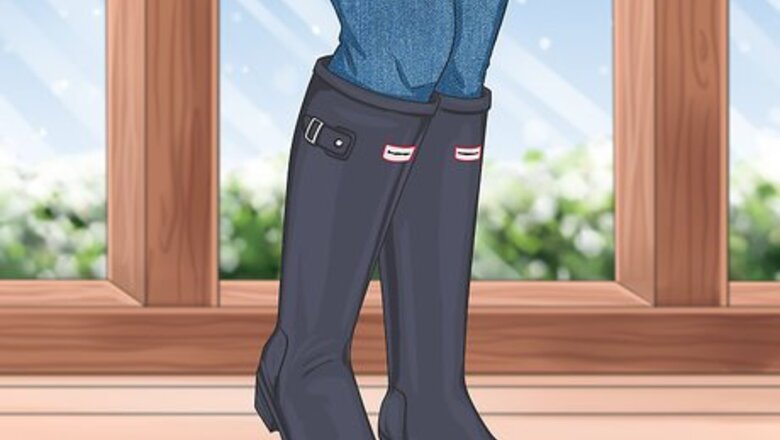 How to Wear Hunter Boots in Winter