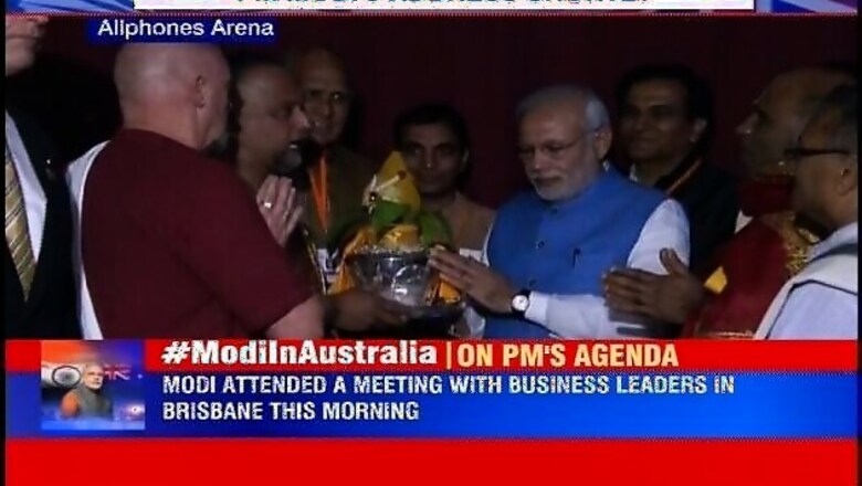 PM Modi addresses Indian diaspora in Sydney: As it happened