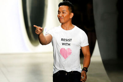 Prabal Gurung's Fall 2018 Collection 'Gulabi Gang' Celebrates Womanhood, Female Solidarity