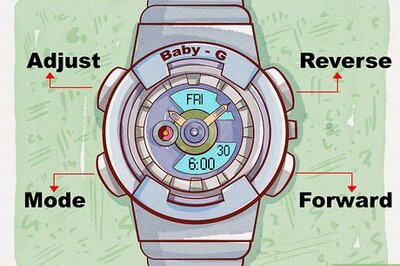 How to Set the Time on a Baby G Watch