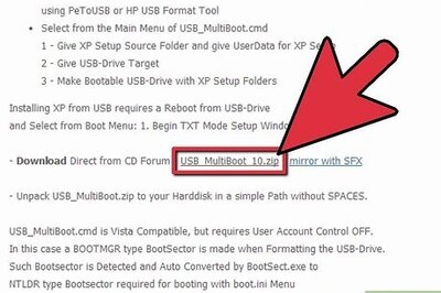 How to Install Windows XP on an ASUS Eee PC Using a USB Drive