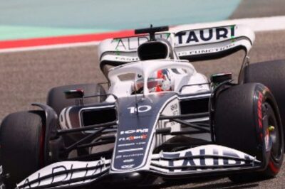 AlphaTauri's Pierre Gasly Leads F1 Testing as Mercedes Car Attracts Attention