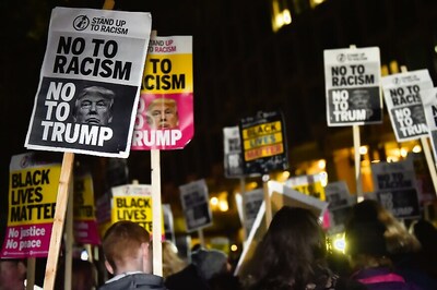 Thousands Rally, March in Nationwide Anti-Trump Protests