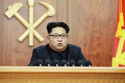 Kim visits military as Koreas slide into Cold War standoff