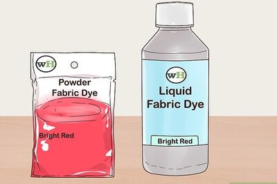 How to Dye Tablecloths