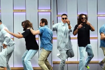Akshay Kumar, Riteish Deshmukh And Fardeen Khan Recreate Heyy Babyy Moves With Hauli Hauli Remix