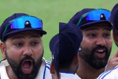 Rohit Sharma's Epic Reaction After DRS Call Results In Shadman Islam's Wicket Goes Viral - WATCH