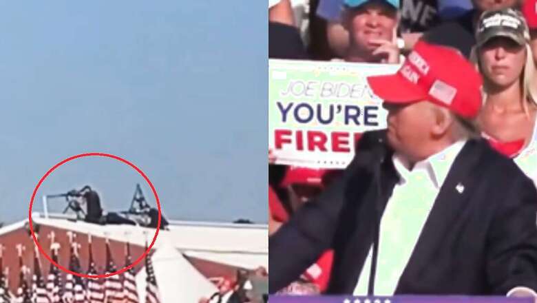 In Horrifying Video, Alleged Trump Shooter Filmed On Roof With Rifle In Hand | Watch