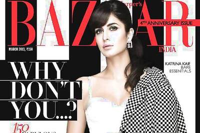 Snapshot: Katrina Kaif turns bold for new 'Bazaar' cover