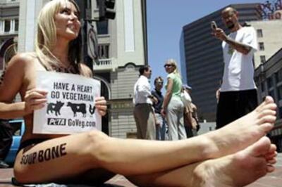 Pics: Models, celebs who bared it all for PETA