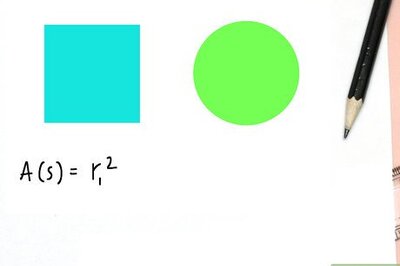 How to Determine a Square and Circle of Equal Area