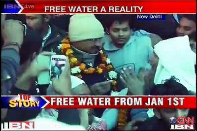 AAP's New Year gift to Delhi, 20k litre free water per connection