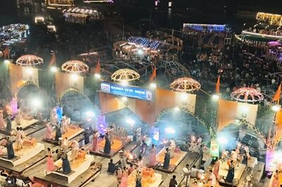 Varanasi Lights Up on Dev Deepawali with 22 Lakh Earthen Lamps on Ghats, Grand Laser Show & Fireworks