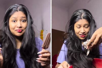 Woman Uses Ice Cream To Colour Her Hair; See What Happens Next