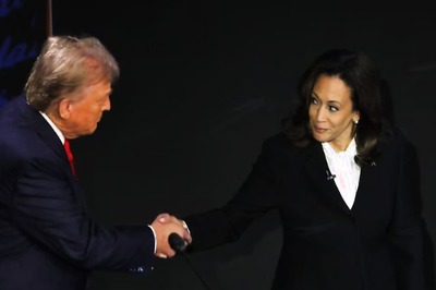 At Presidential Debate, Kamala Harris Walks Over To Trump, Shakes Hands As She Introduces Herself | Watch
