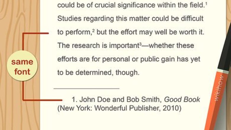 How to Format Footnotes