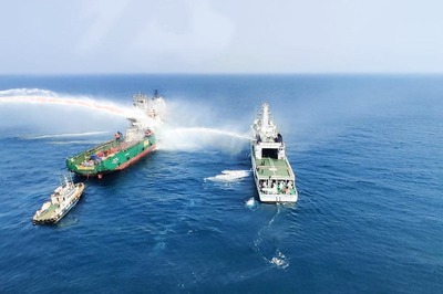 Offshore Vessel Catches Fire Near Mumbai High Oilfield; Three Stuck in Engine Room