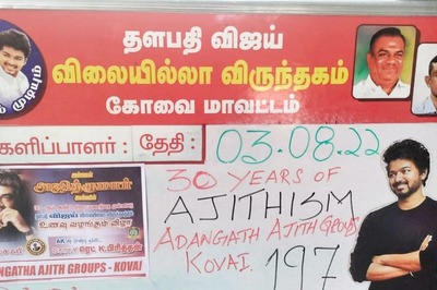 Thalapathy Vijay Fans Offer Free Food as Ajith Completes 30 Years in Film Industry