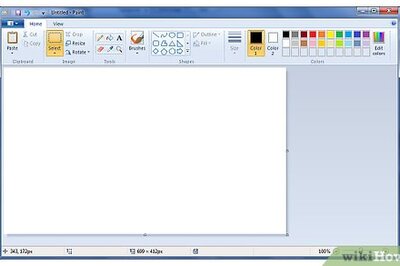 How to Draw a Logo in Microsoft Paint