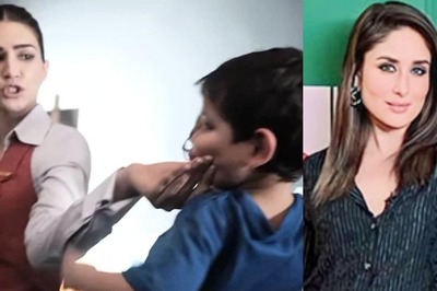 Crew: Kriti Sanon Pulls Jeh's Cheeks In UNSEEN Photo Shared By Kareena Kapoor Khan; See Here