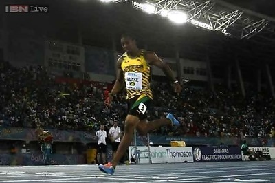 Yohan Blake's injury woes continue as he pulls up in Glasgow