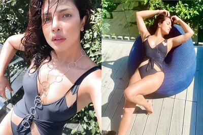 Birthday Girl Priyanka Chopra Shares Stunning Swimsuit Pictures as She Chills by the Pool