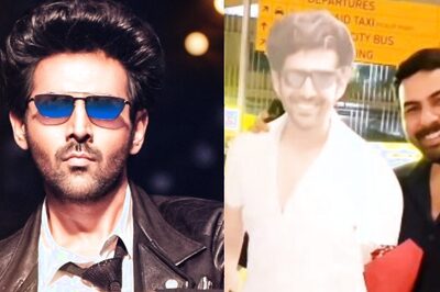 Kartik Aaryan Responds To a 'Thoughtful' Fan Who Takes His Life-Size Cut-Out To Welcome Friend