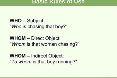 How to Use Who and Whom