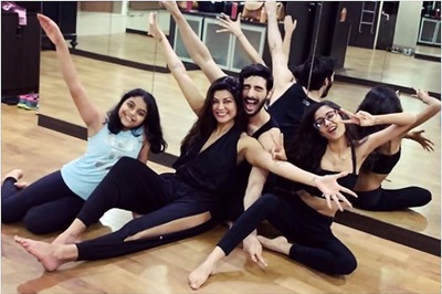 Sushmita Sen Creates Soothing Tune For Meditation with Kids and Rohman Shawl