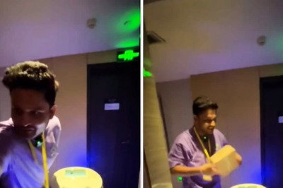 Watch: Desis Can't Keep Calm As Robot Delivers Food In China