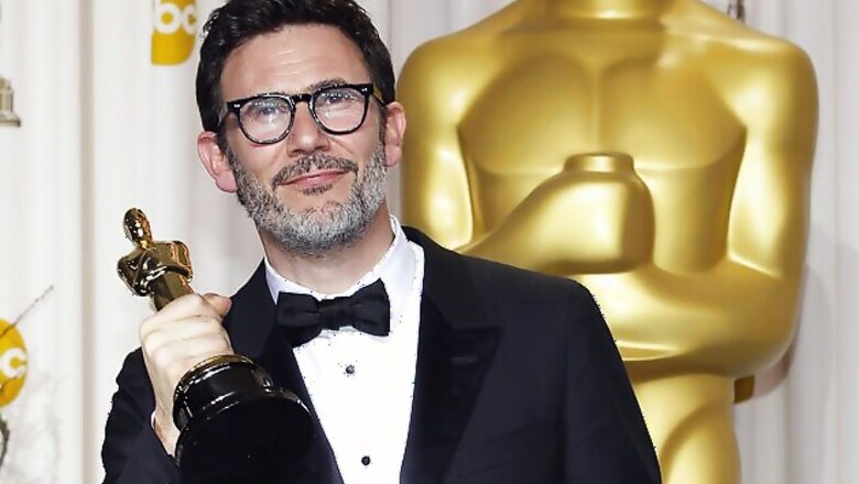 Oscars: Backstage interview of Hazanavicius