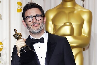 Oscars: Backstage interview of Hazanavicius