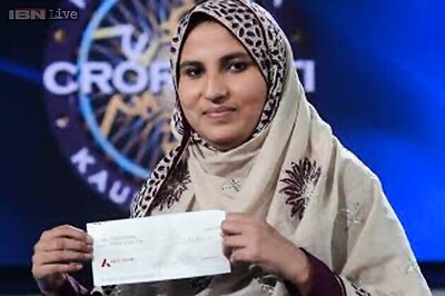 Firoz Fatma is the first female crorepati of 'KBC 7'