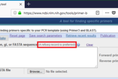 How to Design PCR Primers