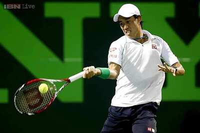 Kei Nishikori reaches quarterfinals of Barcelona Open