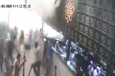 CCTV Footage From Bengaluru's Rameshwaram Cafe Shows Moment of Blast