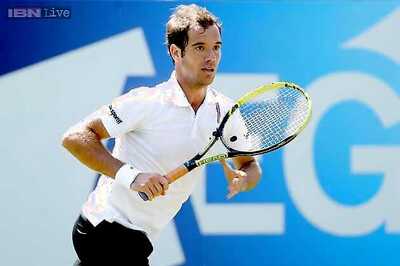 Top seed Richard Gasquet shows grasscourt pedigree at Eastbourne