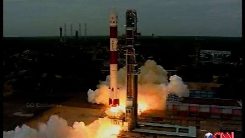 Indian rocket carrying navigation satellite blasts off