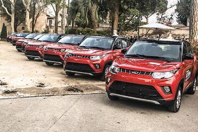 Mahindra KUV100 Launched in Italy