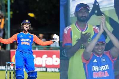 Shubman Gill Celebrates After Abhishek Sharma Completes Maiden T20I Century With Hat-Trick Of Sixes – WATCH