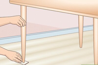 How to Brace a Wobbly Table