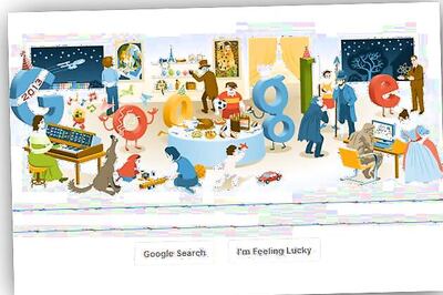 From New Year's Eve 2012 to Grimm's Fairy Tales, Google doodles a doodle of doodles